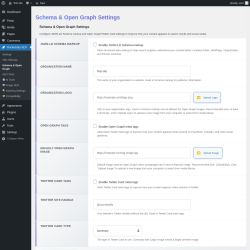 Page screenshot: Rocketship SEO &rarr; Schema & Open Graph