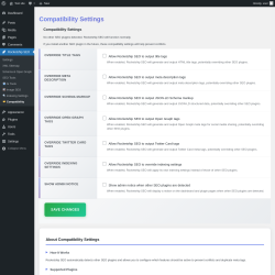 Page screenshot: Rocketship SEO &rarr;  Compatibility