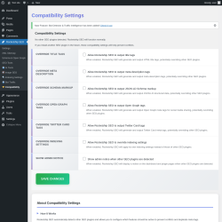 Page screenshot: Rocketship SEO &rarr;  Compatibility