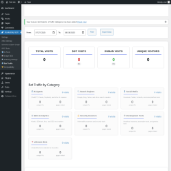 Page screenshot: Rocketship SEO &rarr;  Bot Traffic