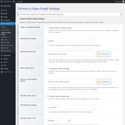 Page screenshot: Rocketship SEO &rarr; Schema & Open Graph