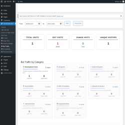Page screenshot: Rocketship SEO &rarr;  Bot Traffic