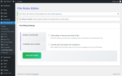 Page screenshot: Rocketship SEO &rarr;  File Rules Editor