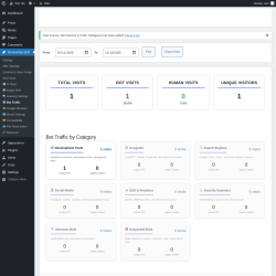 Page screenshot: Rocketship SEO &rarr;  Bot Traffic