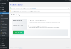 Page screenshot: Rocketship SEO &rarr; 📁 File Rules Editor