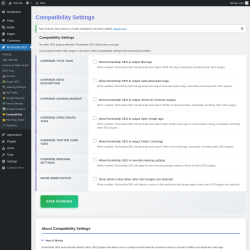 Page screenshot: Rocketship SEO &rarr; 🤝 Compatibility