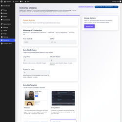 Page screenshot: Romence