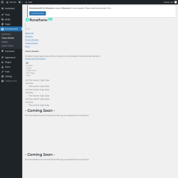 Page screenshot: RomethemeKit → Theme Builder