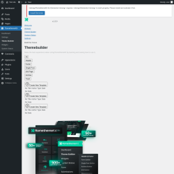 Page screenshot: RomethemeKit → Theme Builder
