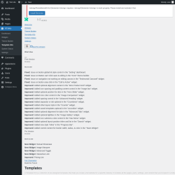 Page screenshot: RTMKit → Template Kits