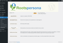 Page screenshot: Tools &rarr; RootsPersona