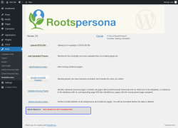 Page screenshot: Tools &rarr; RootsPersona