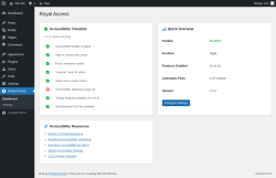 Page screenshot: Royal Access