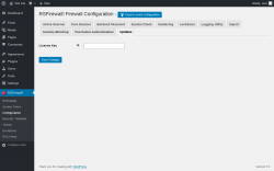 Page screenshot: RSFirewall! → Configuration → Updates