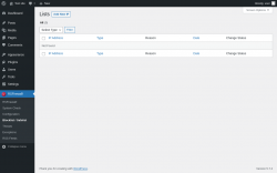 Page screenshot: RSFirewall! → Blocklist / Safelist