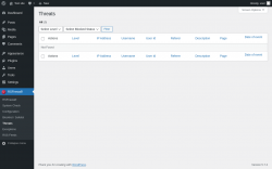 Page screenshot: RSFirewall! → Threats