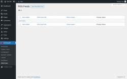 Page screenshot: RSFirewall! → RSS Feeds