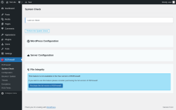 Page screenshot: RSFirewall! → System Check