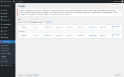 Page screenshot: RSFirewall! → Threats