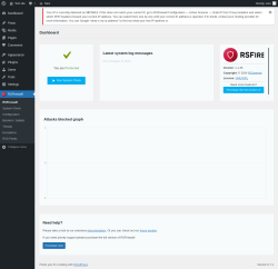 Page screenshot: RSFirewall!