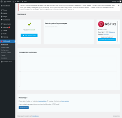 Page screenshot: RSFirewall!
