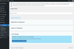 Page screenshot: RSFirewall! → System Check
