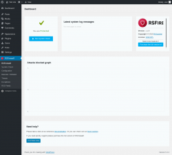 Page screenshot: RSFirewall!