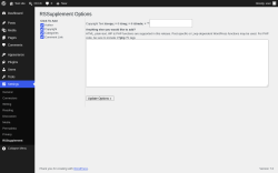 Page screenshot: Settings &rarr; RSSupplement