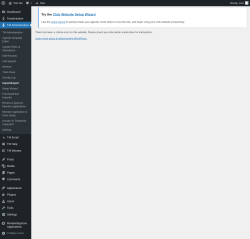 Page screenshot: TM Administration &rarr; Import/Export
