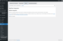 Page screenshot: Settings → RSVPMaker Postmark + Advanced Email → MailPoet