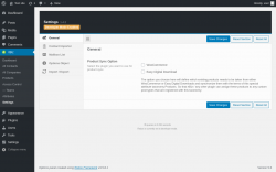 Page screenshot: rtBiz → Settings