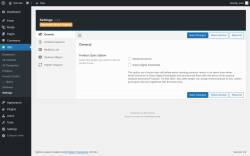 Page screenshot: rtBiz → Settings