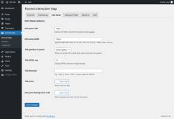 Page screenshot: Rusnet Map &rarr; 
                        Info Panel                    