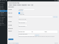 Page screenshot: Rusnet Map &rarr; 
                        Markers                    
