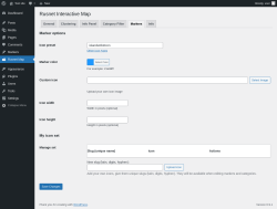Page screenshot: Rusnet Map &rarr; 
                        Markers                    