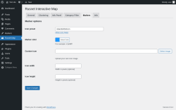 Page screenshot: Rusnet Map &rarr; 
                        Markers                    