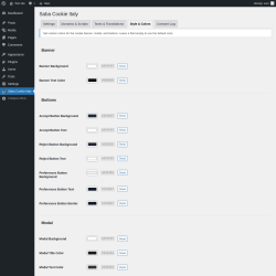 Page screenshot: Saba Cookie Italy &rarr; Style & Colors