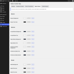 Page screenshot: Saba Cookie Italy &rarr; Style & Colors