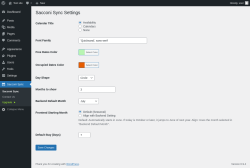 Page screenshot: Sacconi Sync