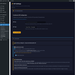 Page screenshot: Crypto Portfolio &rarr; API Settings