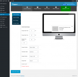 Page screenshot: Salert
