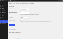 Page screenshot: Sales Health Monitor
