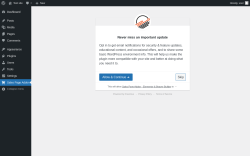 Page screenshot: Sales Page Addon ‹ Test site — WordPress