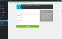 Page screenshot: Sales Page Addon → Contact Us
