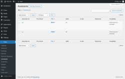 Page screenshot: Salon → Assistants