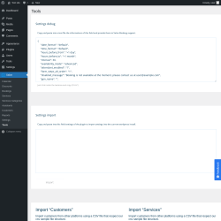 Page screenshot: Salon → Tools