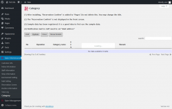 Page screenshot: Salon Maintenance &rarr; Category