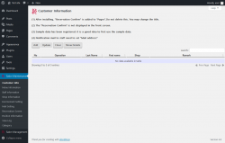 Page screenshot: Salon Maintenance