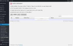 Page screenshot: Salon Maintenance &rarr; Position Information