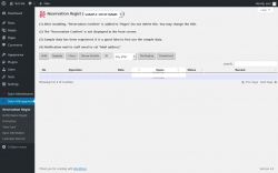 Page screenshot: Salon Management